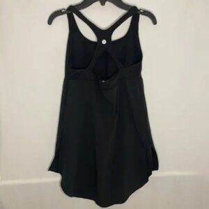 Lululemon black workout tank top